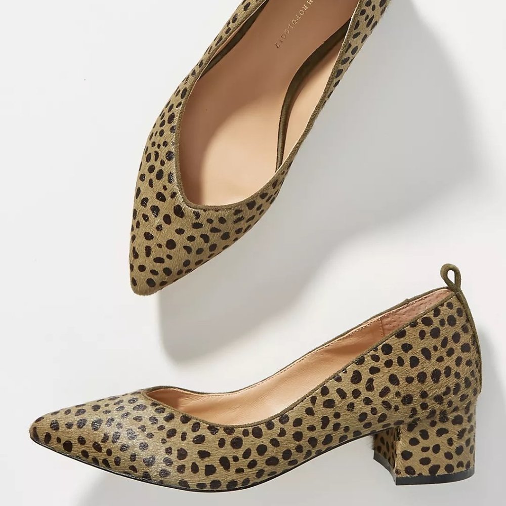 Anthropologie Beatriz Block Heels - 6